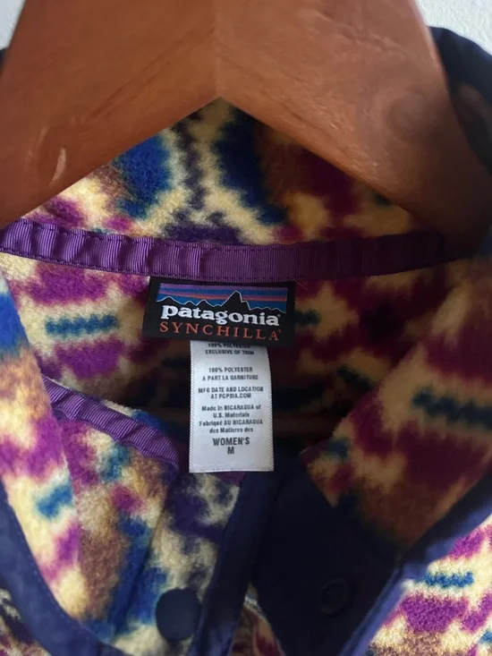 Vintage Patagonia Synchilla Fleece Pullover - Multicolor - Picture 4 of 4